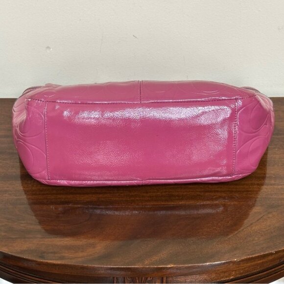 Coach Gallery Embossed Patent Leather Tote - Picture 7 of 12